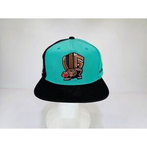 Mitchell & Ness Vancouver Grizzlies Snapback Hat Teal Black NBA Basketball